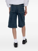 【GIVENCHY】CURVED SIDE DENIM SHORTS givenchy `curved side` denim shorts available on Spinnaker