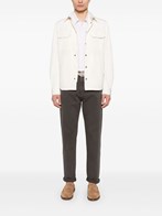 brunello cucinelli water-resistant microfiber shirt-style