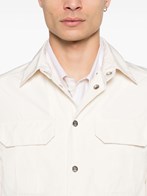 ジャケットその他 BRUNELLO CUCINELLI Shirt-style outerwear unlined in water-re Brunello Cucinelli Water-Resistant Shirt-Style Jacket