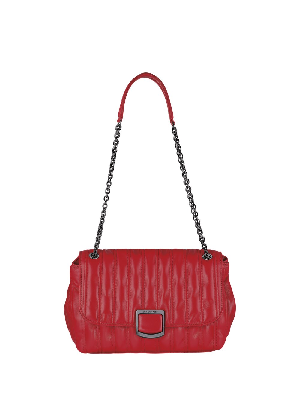 Longchamp `brioche` Medium Crossbody Bag In Rosso ModeSens