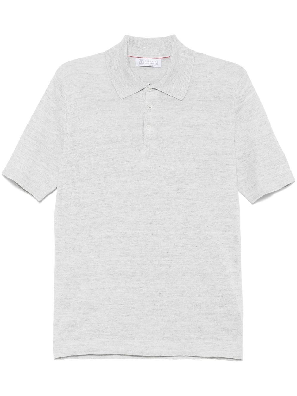 BRUNELLO CUCINELLI LIGHTWEIGHT KNIT POLO