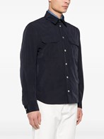 ジャケットその他 BRUNELLO CUCINELLI Shirt-style outerwear unlined in water-re brunello cucinelli water-resistant microfiber shirt-style
