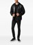Philipp Plein Leather Long Sleeve Hooded Jacket