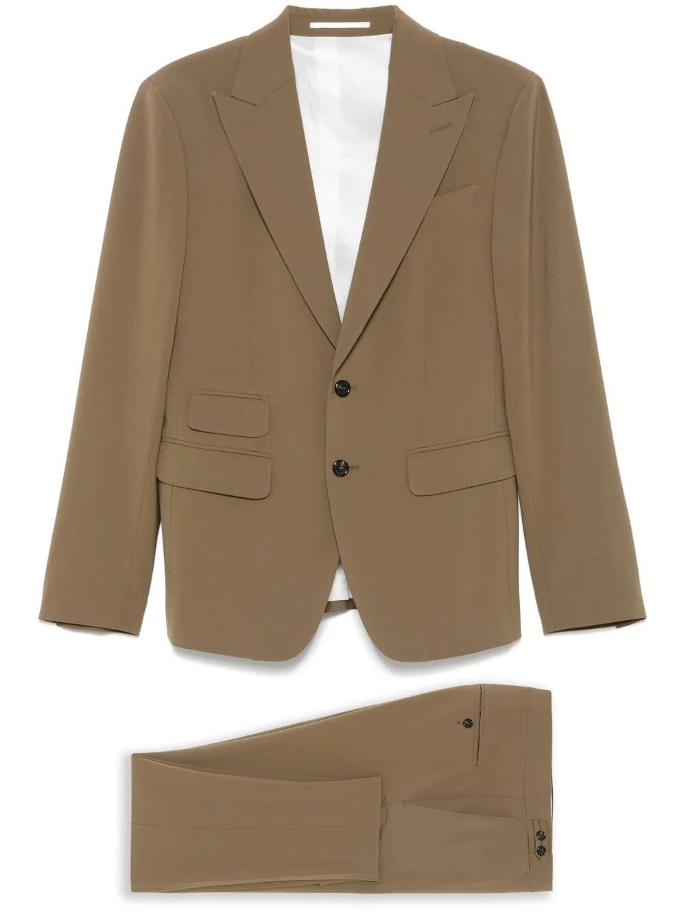 Shop Dsquared2 `london` Suit In Brown