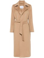 コート Max Mara Arturo Coat MAX MARA Arturo double-breasted hooded wool and cashmere