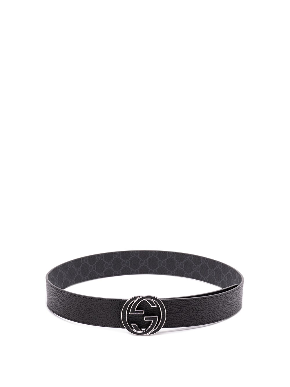 Gucci Reversible Belt With `Interlocking G` Buckle