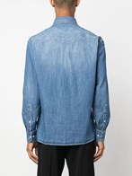 brunello cucinelli denim shirt available on Spinnaker - 49595