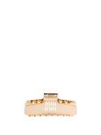 miu miu metal hair clip available on Spinnaker - 49640