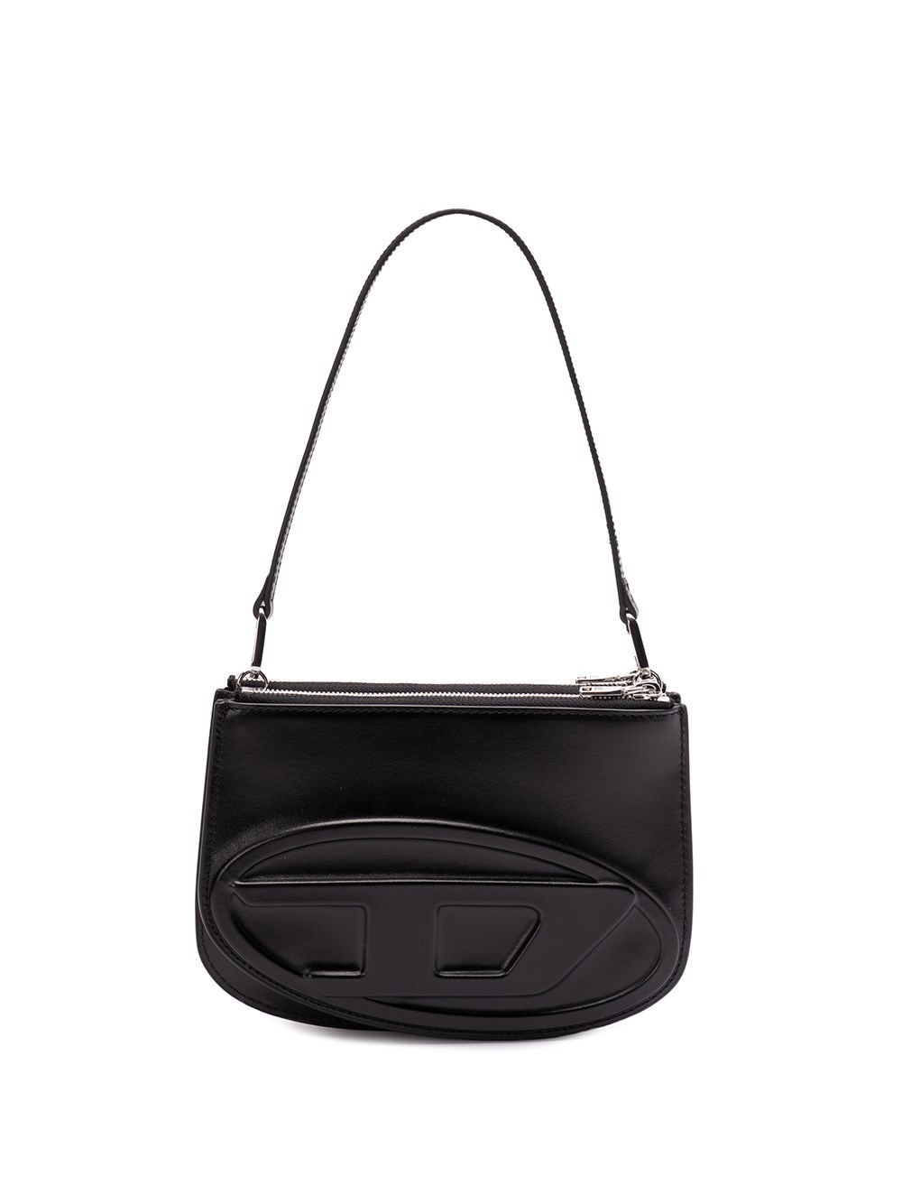 Shop Diesel `1dr Twin` Shoulder Bag In Black