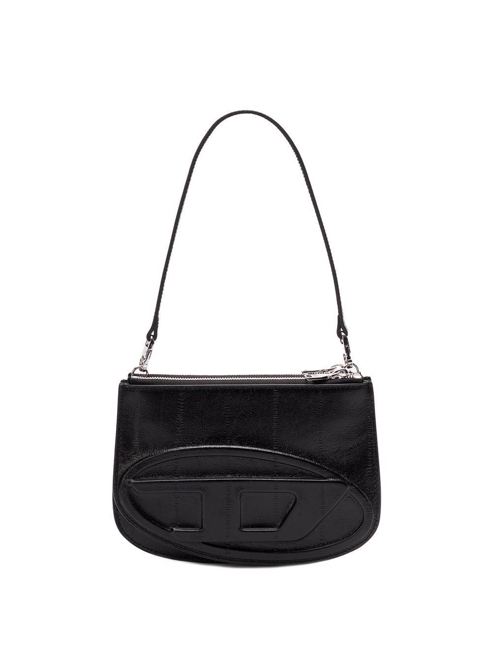 Shop Diesel `1dr Twin` Shoulder Bag In Black
