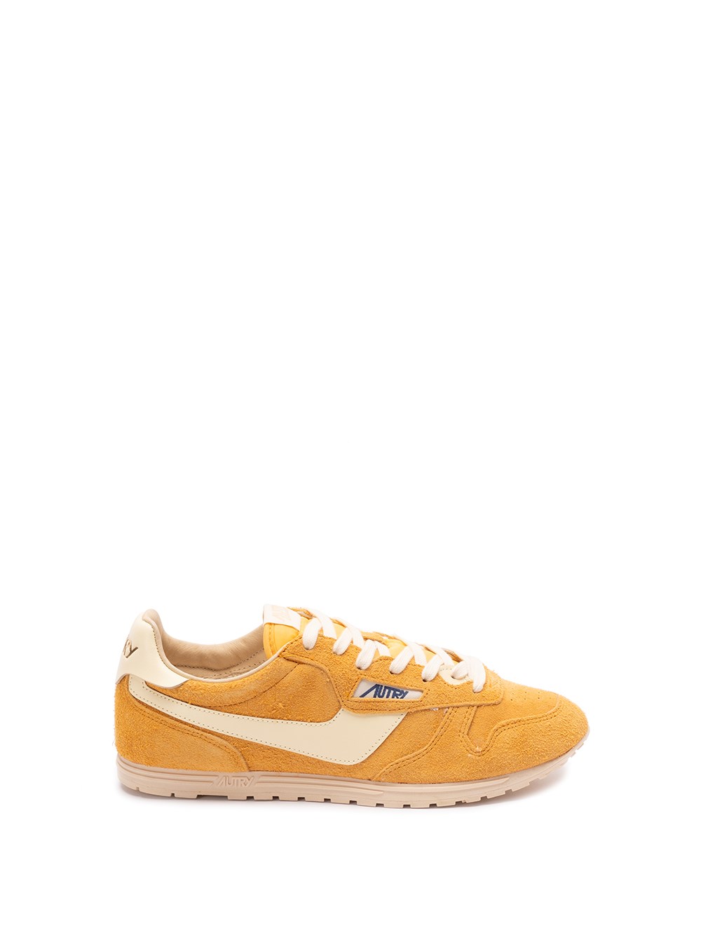 Shop Autry `windspin` Low-top Sneakers In Yellow