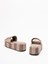 Fendi `FF` Denim Slides