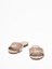 Fendi `FF` Denim Slides