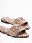 Fendi `FF` Denim Slides