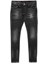 Philipp Plein `Racing Club` Super Straight Cut Jeans