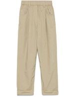 brunello cucinelli lightweight poplin five-pocket track