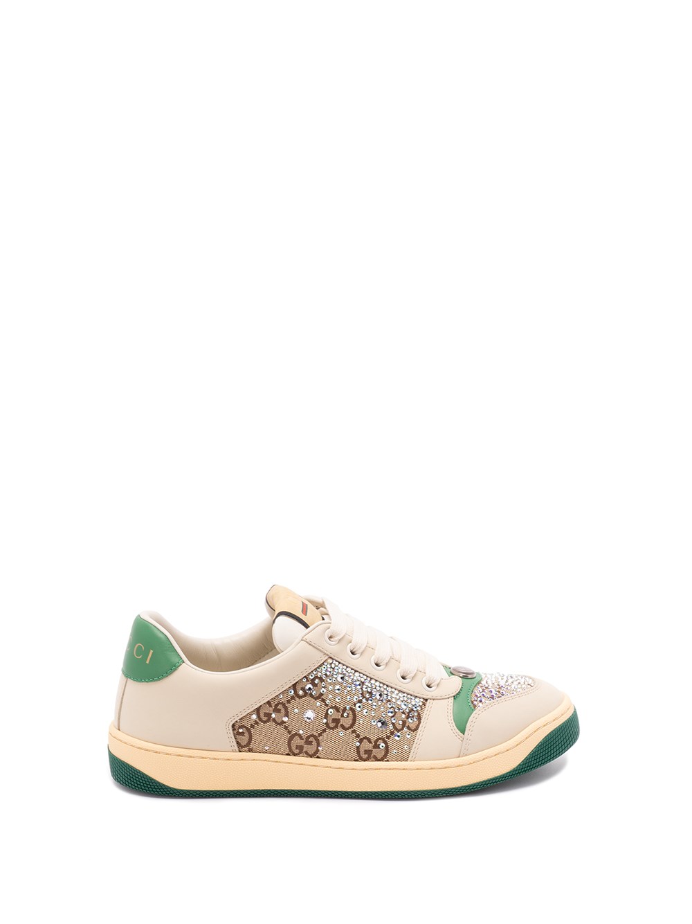 Gucci `screener` Sneakers In Beige