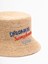 Dsquared2 Raffia Hat With Embroidery