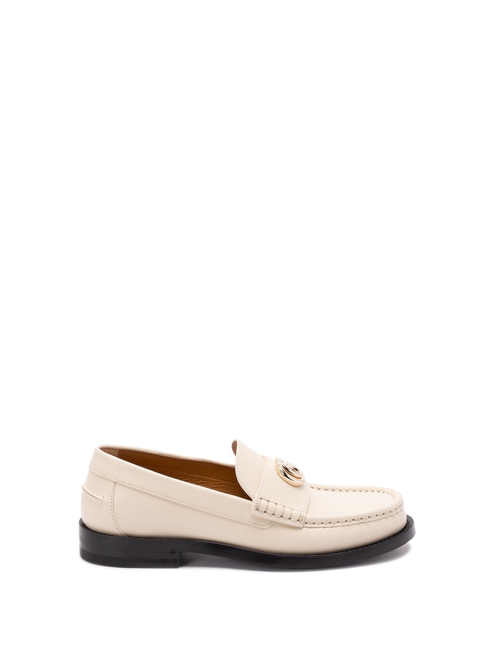 Gucci `marmont Gg` Loafers In Beige