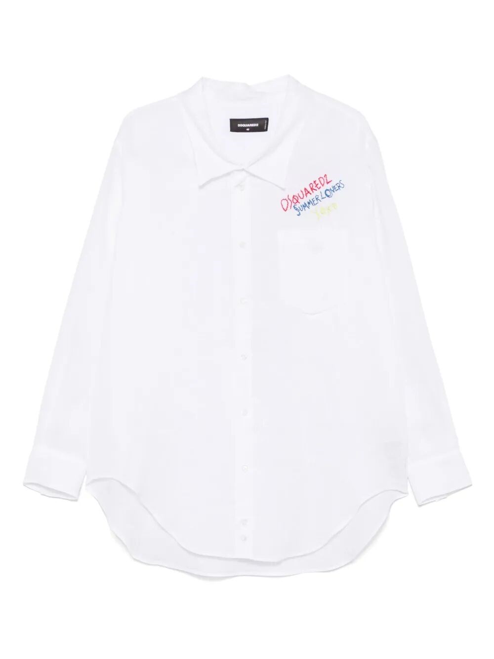Shop Dsquared2 Oversized Shirt