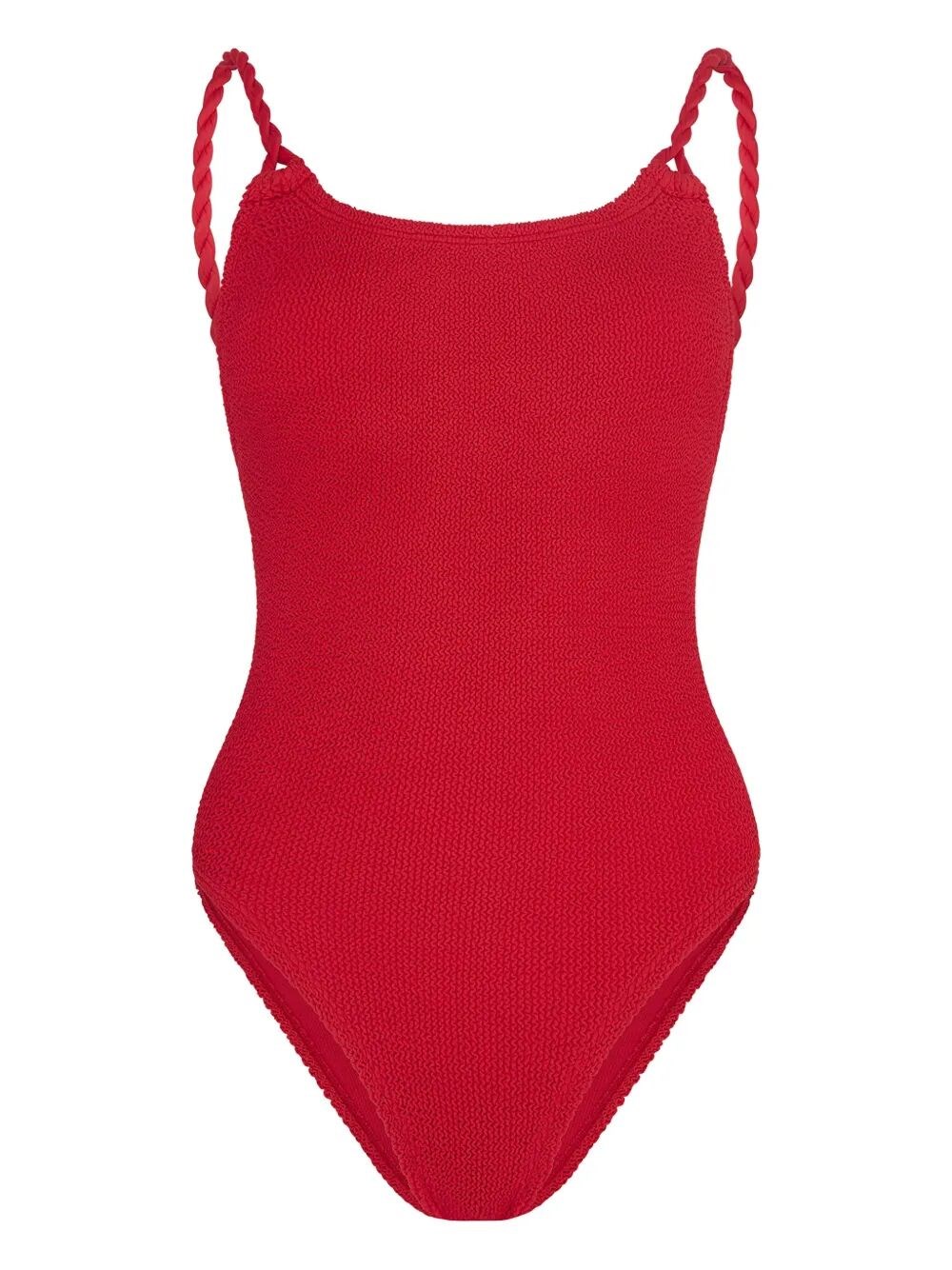 Hunza G Camille Crinkle One Piece Swimsuit