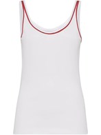 Tシャツ・カットソー BRUNELLO CUCINELLI RIBBED JERSEY TANK TOP brunello cucinelli ribbed jersey top available on Spinnaker
