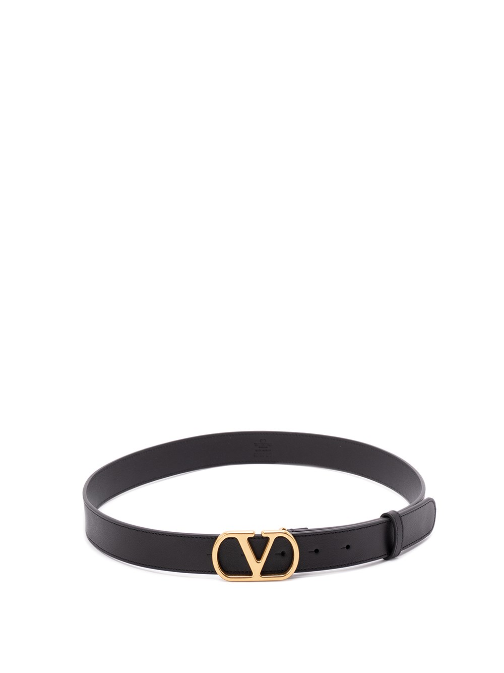 Valentino Black Leather Belt