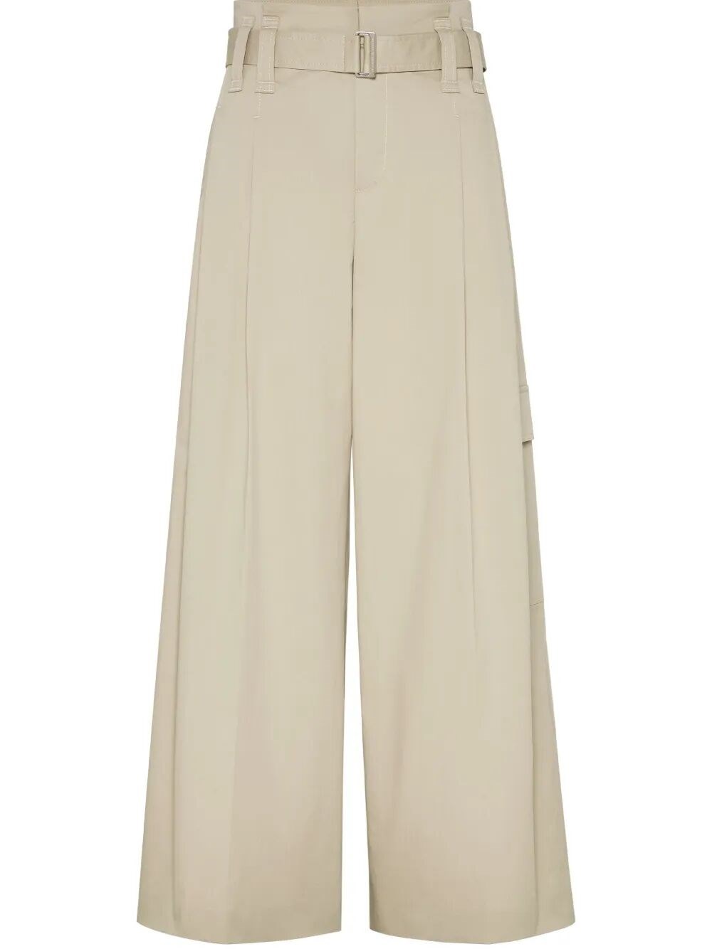 Brunello Cucinelli Stretch-cotton Gabardine Trousers