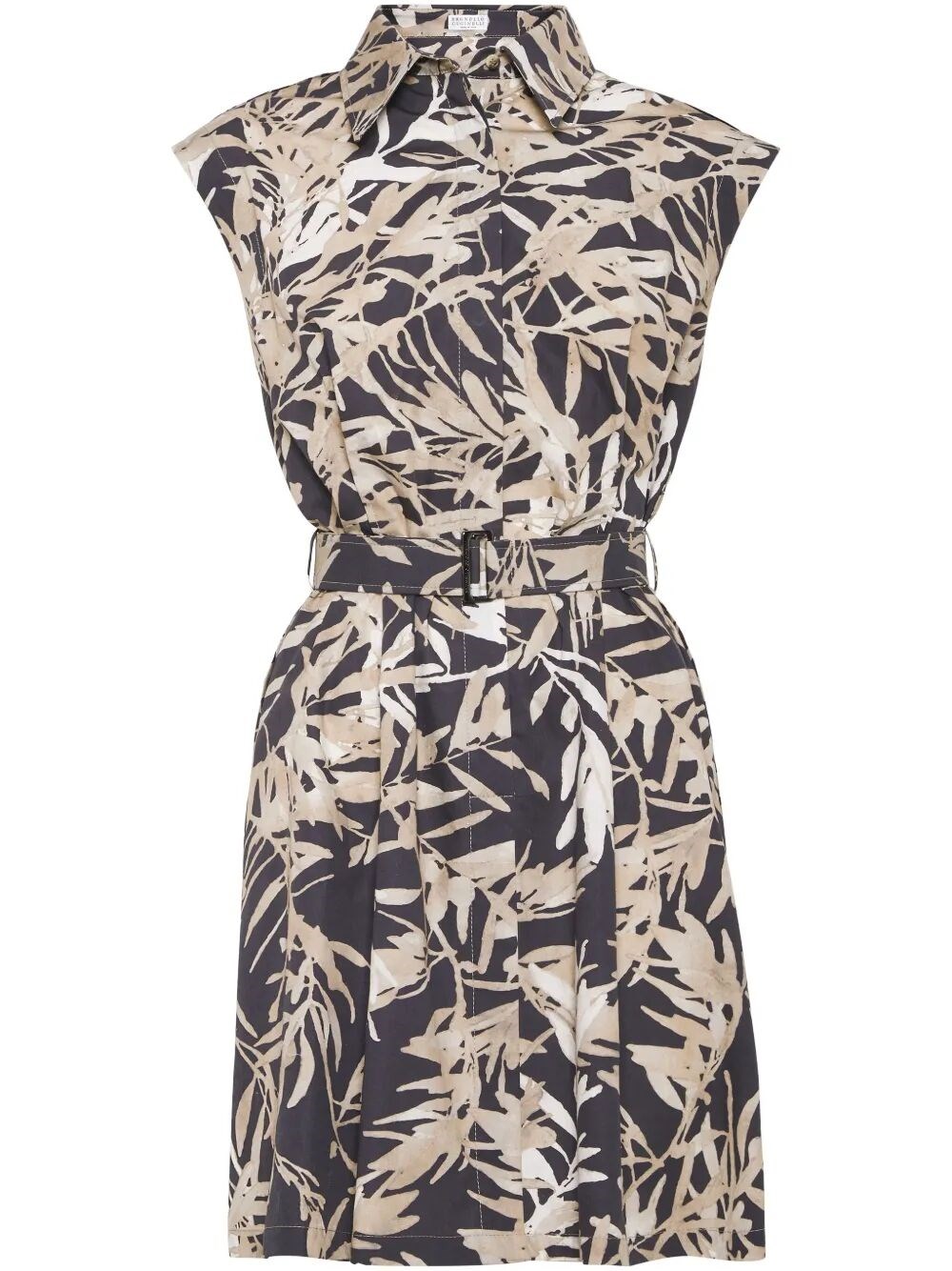 Brunello Cucinelli Multicolor Maxi Dress In Multi
