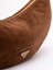 Prada `Prada Demi-Lune` Large Suede Shoulder Bag