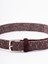 Anderson's Woven Belt with Suede Details