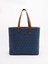 Fendi Canvas Stripes Medium Shopping Bag