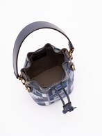 トートバッグ FENDI Embroidered Denim Mon Tresor Bucket Bag Fendi Embroidered Denim Mon Tresor Bucket Bag | italist