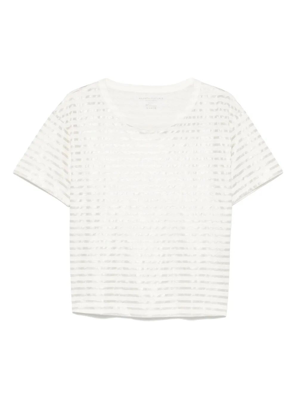 Majestic Round-neck Short Sleeve T-shirt