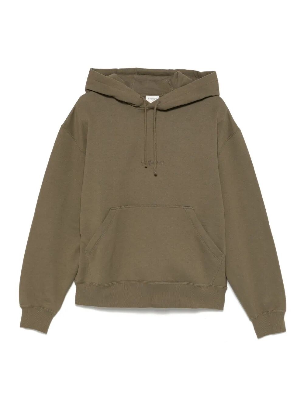 Saint Laurent Logo Hoodie Sweater Kangaroo Pocket