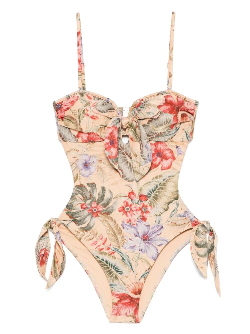 ZIMMERMANN `COCO SCARF TIE` ONE-PIECE SWIMSUIT