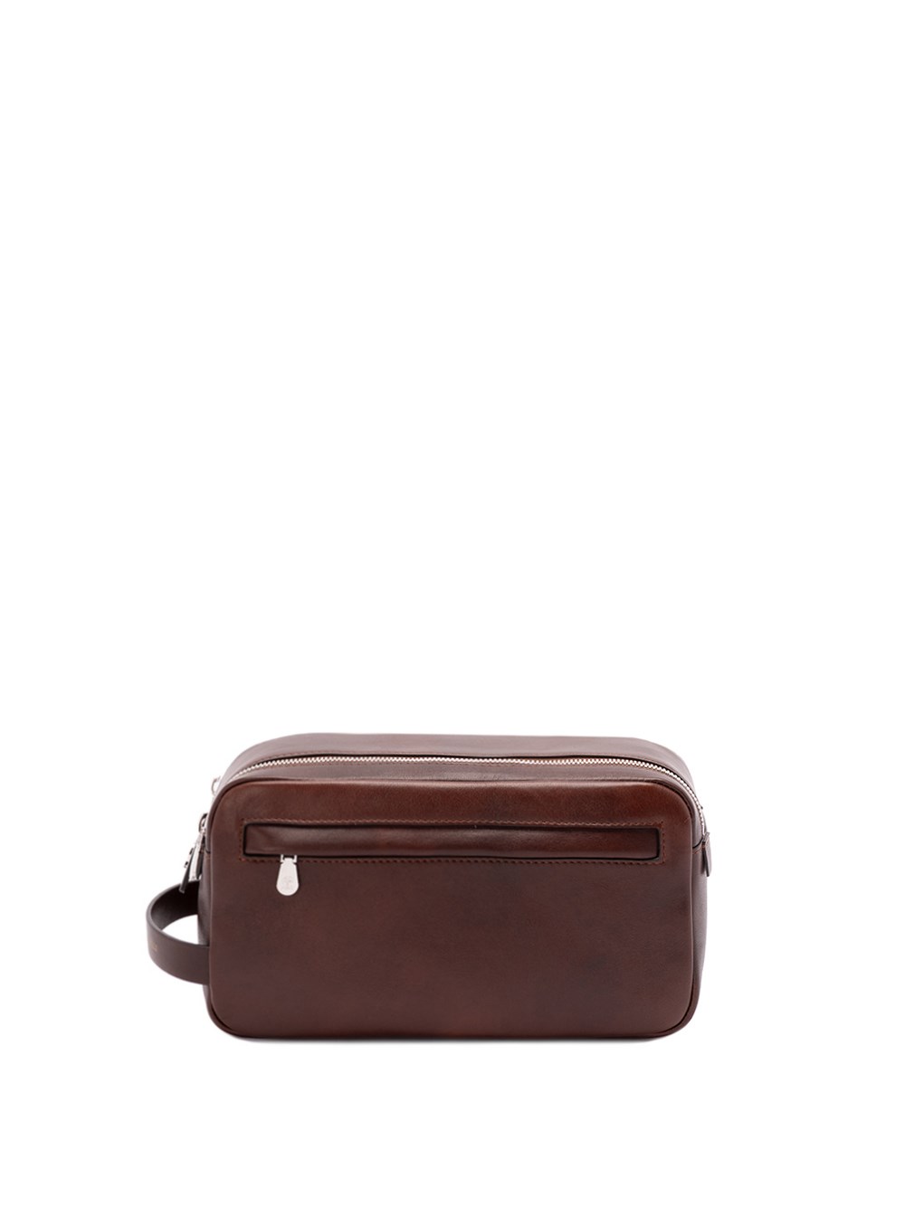 Brunello Cucinelli Beauty Case With Double Zipper In Burgundy