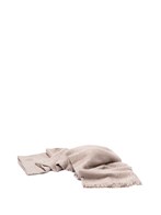 brunello cucinelli cashmere and silk `diamond` yarn scarf