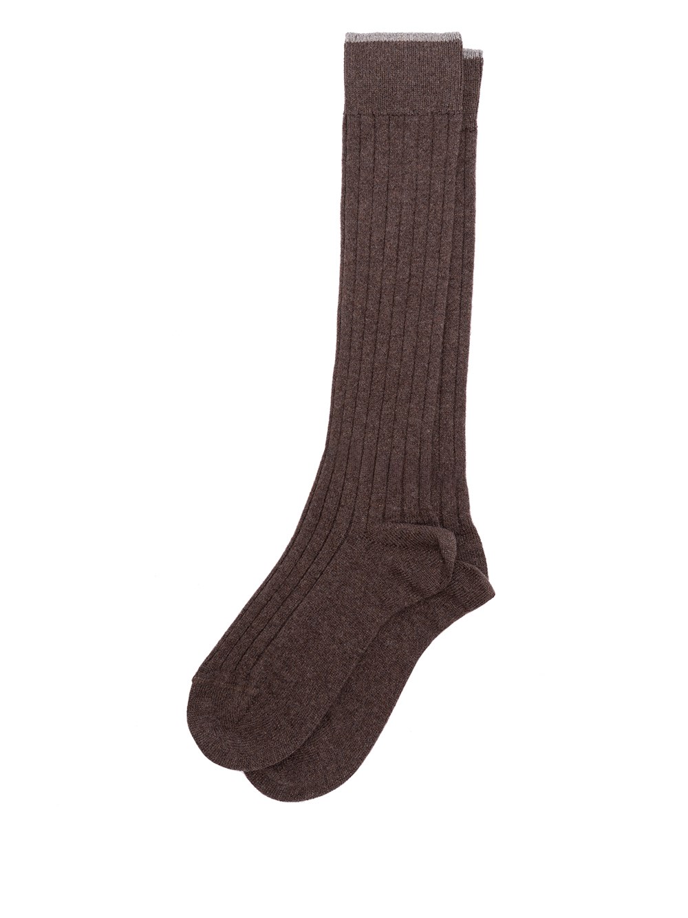 Brunello Cucinelli Ribbed Knee-high Socks