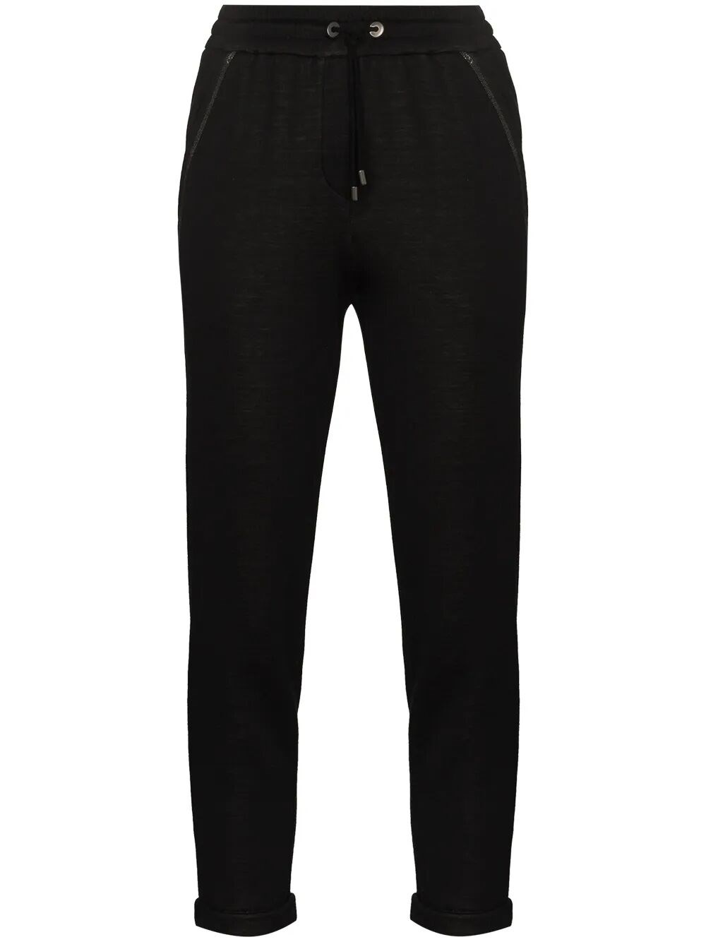 Brunello Cucinelli Women's Cotton And Silk Blend Joggers