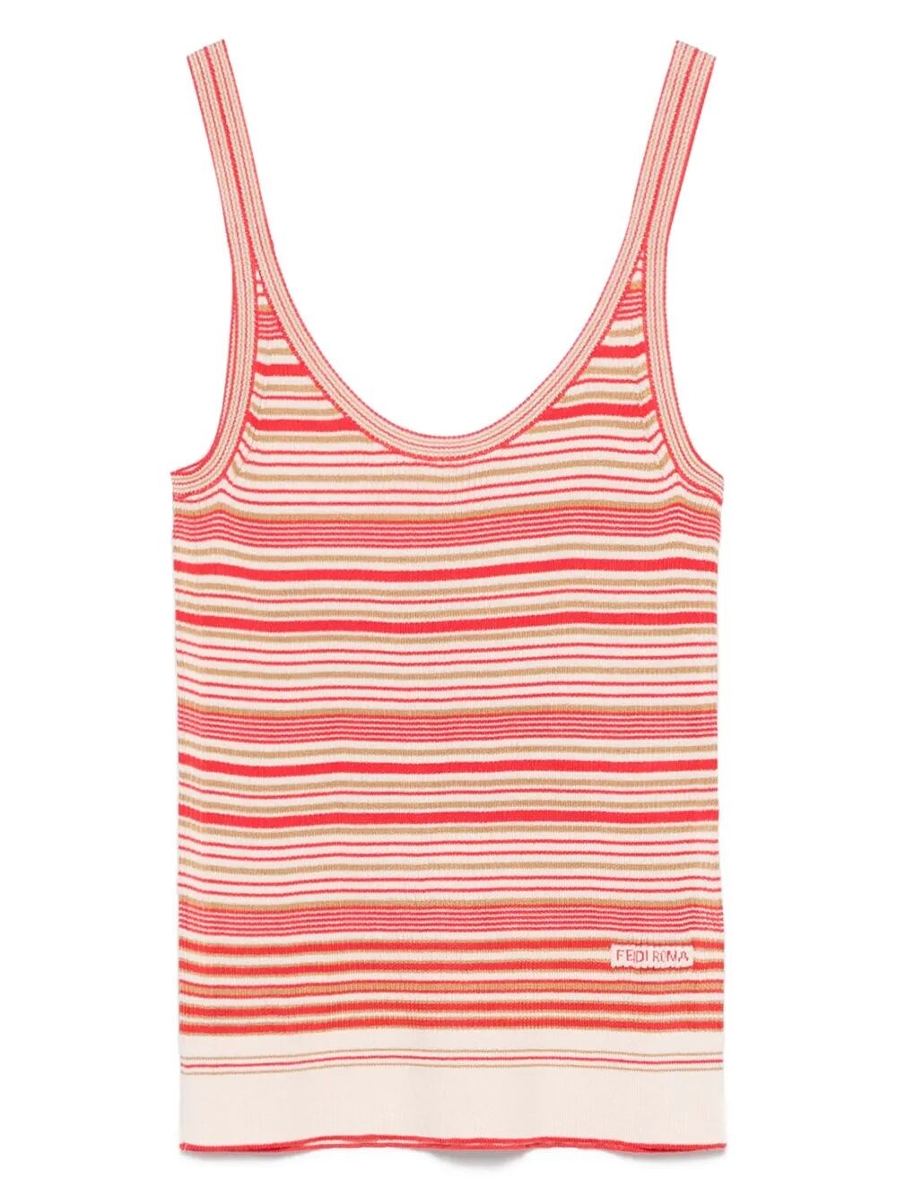 Fendi Multi Stripes Top In Multi