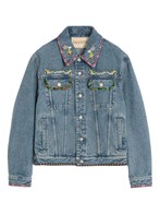 ジャケット Valentino Garavani Embroidered Denim Jacket valentino garavani embroidered denim jacket available on