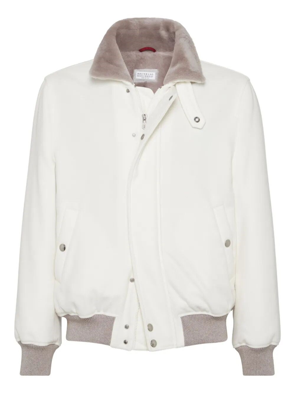 Brunello Cucinelli Cashmere Aviator Jacket
