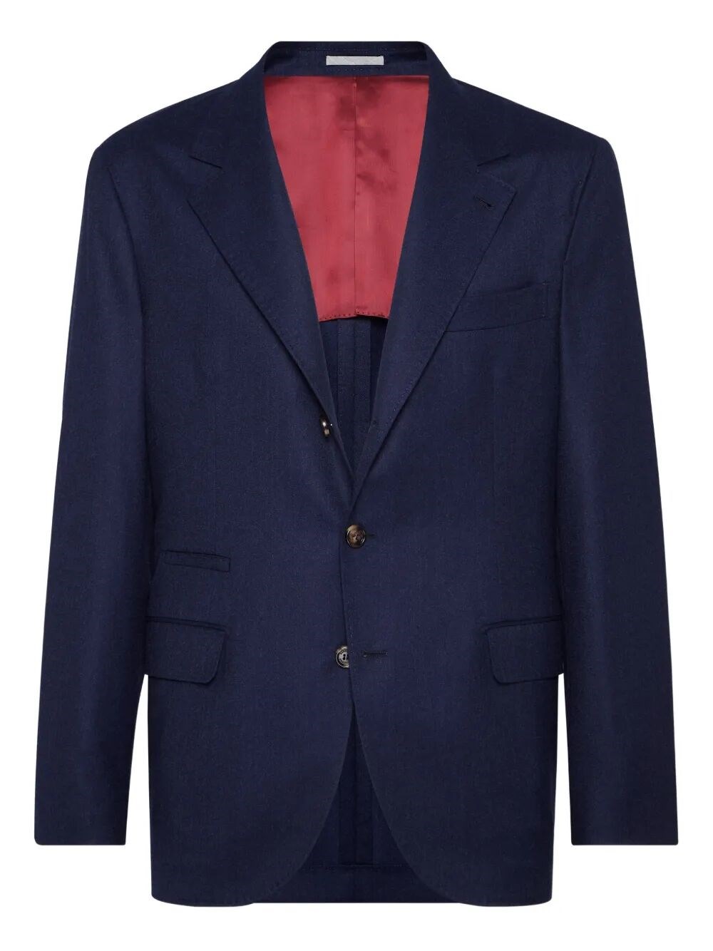 Brunello Cucinelli Single-breasted Blazer In Blue