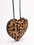 Alaia `Le Coeur` Bag In Leopard Haircalf