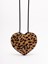 Alaia `Le Coeur` Bag In Leopard Haircalf