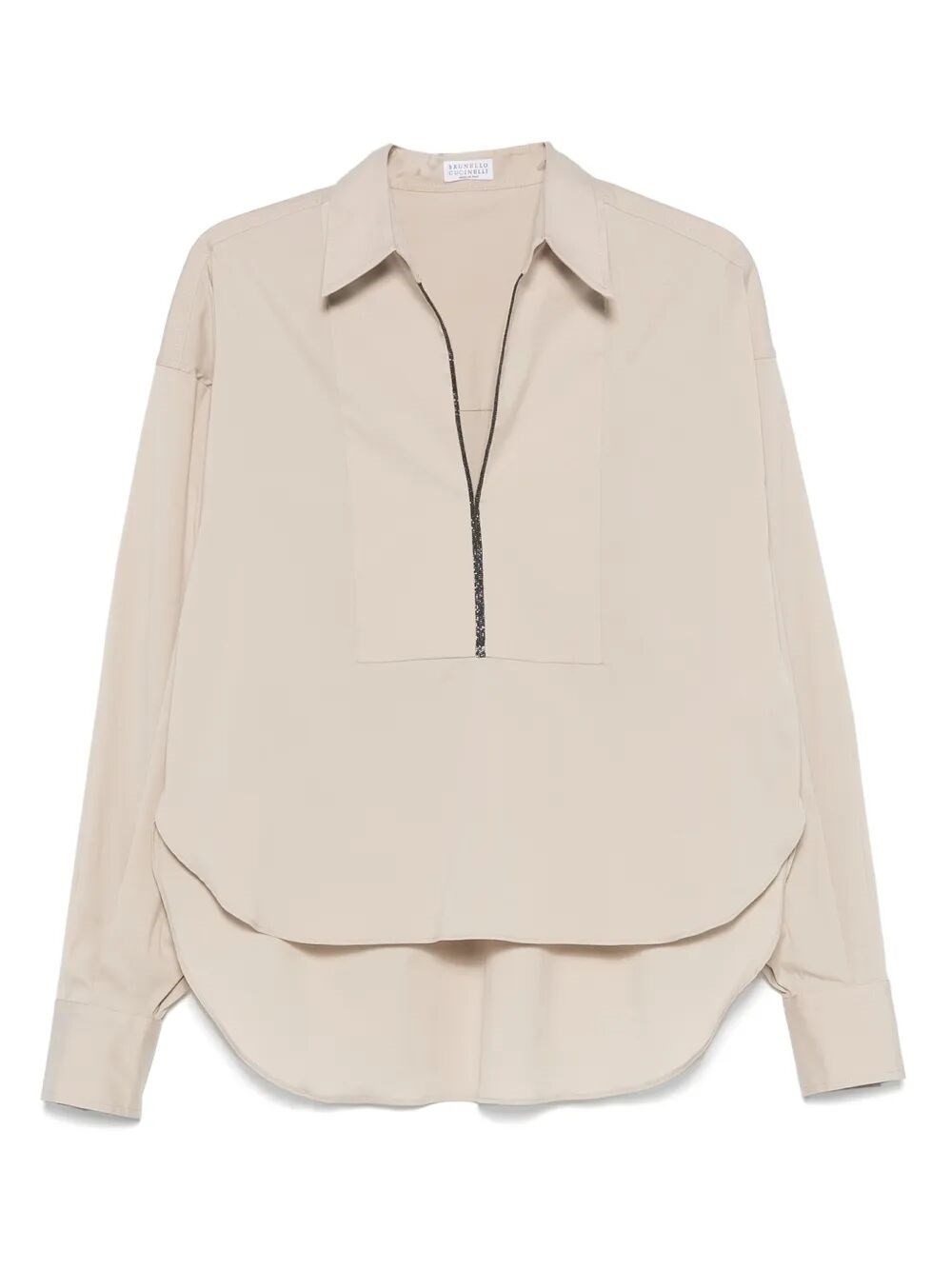 Brunello Cucinelli Cotton-blend Blouse