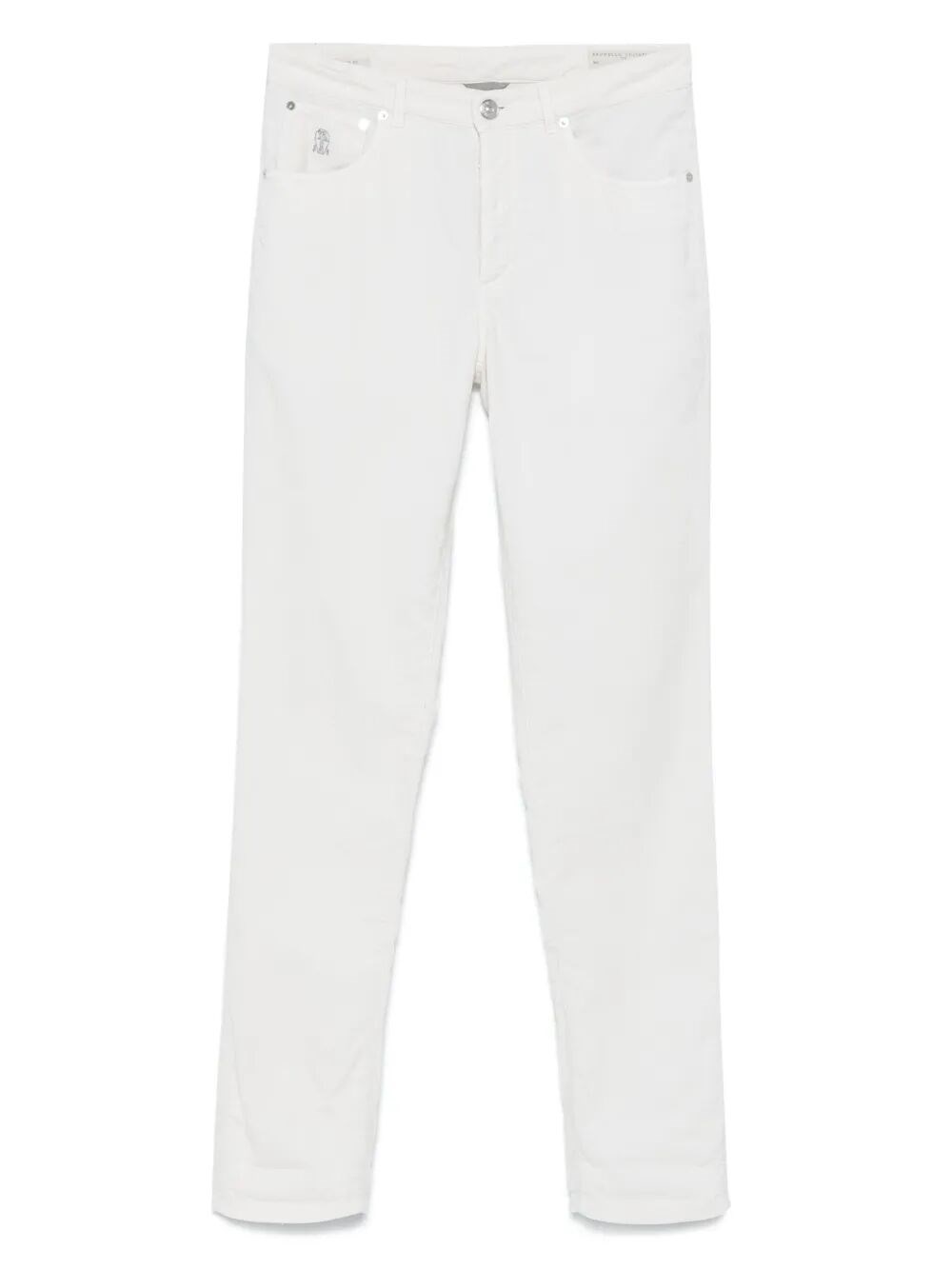 Brunello Cucinelli Straight-cut Trousers With Multiple Pockets