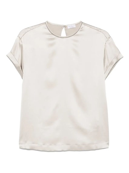 Tシャツ・カットソー Brunello Cucinelli T-SHIRT WITH PRECIOUS NECKLINE BRUNELLO CUCINELLI Cotton-Jersey T-Shirt for Men | MR PORTER