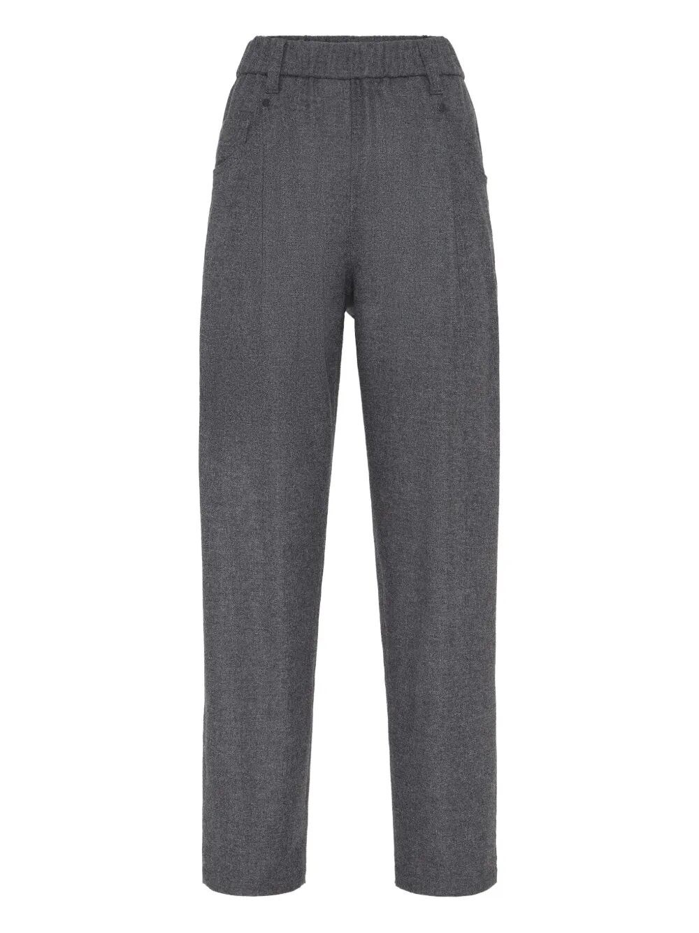 Brunello Cucinelli Pants In Gray